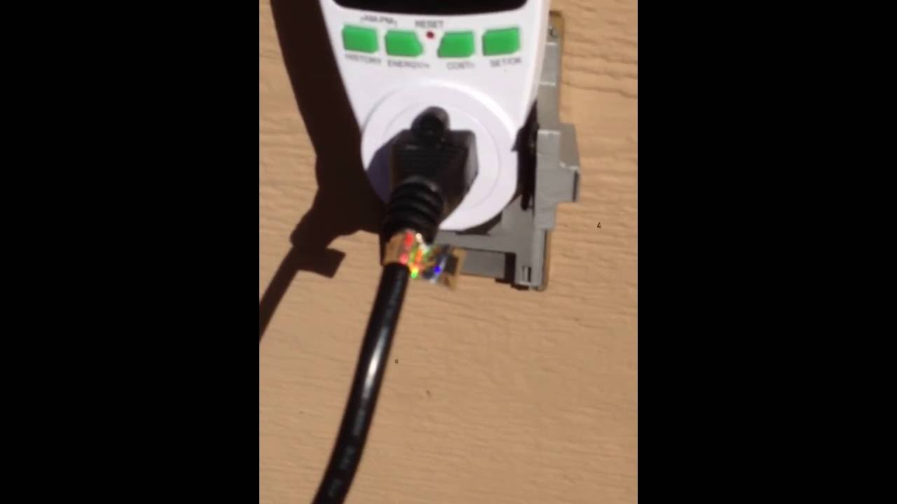 Plug and play solar panel setup.