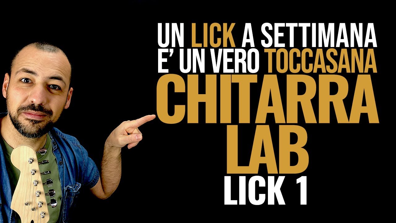 Lick 1 di Chitarra Lab - Arpeggi sul Blues
