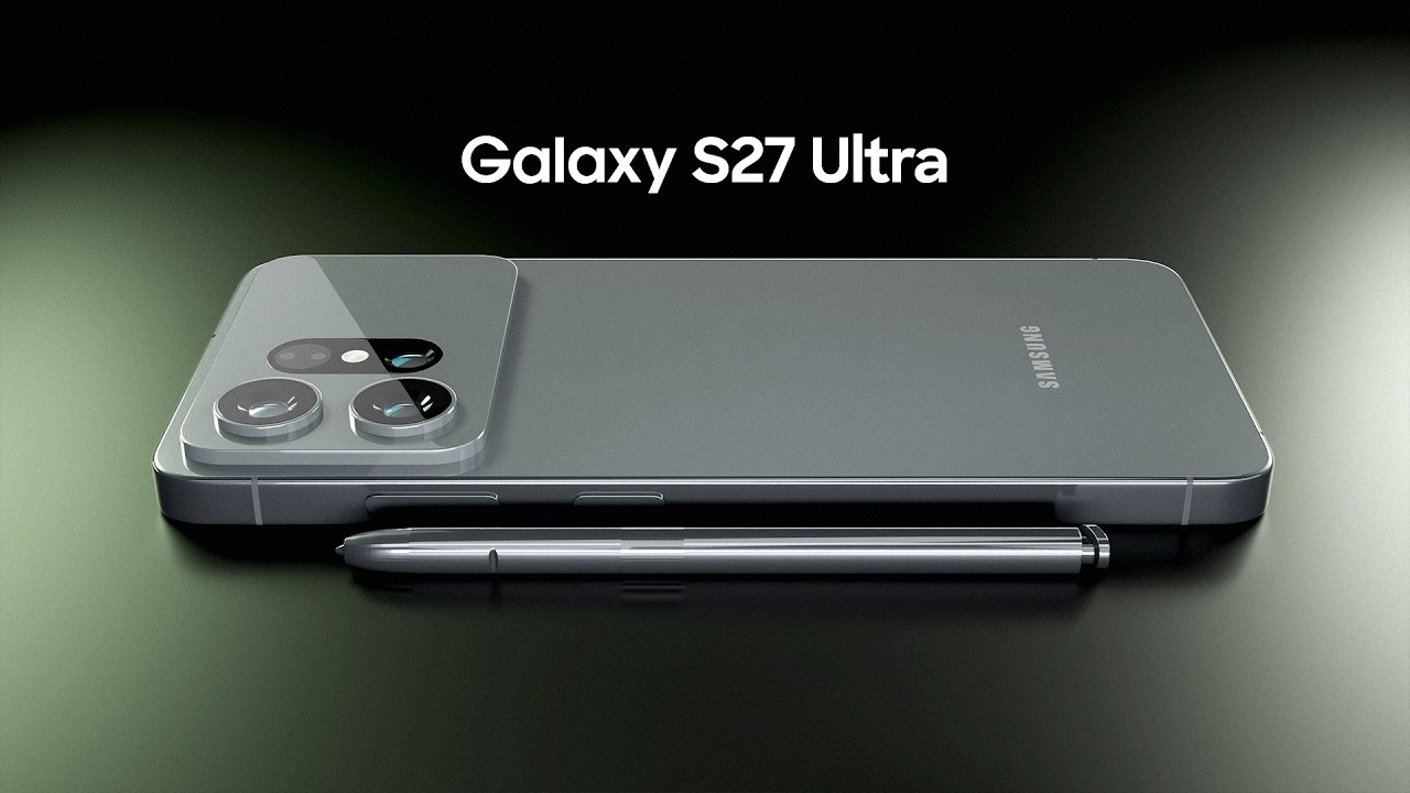 Samsung Galaxy S27 Ultra 2026 Teaser Concept Design Official introduction !
