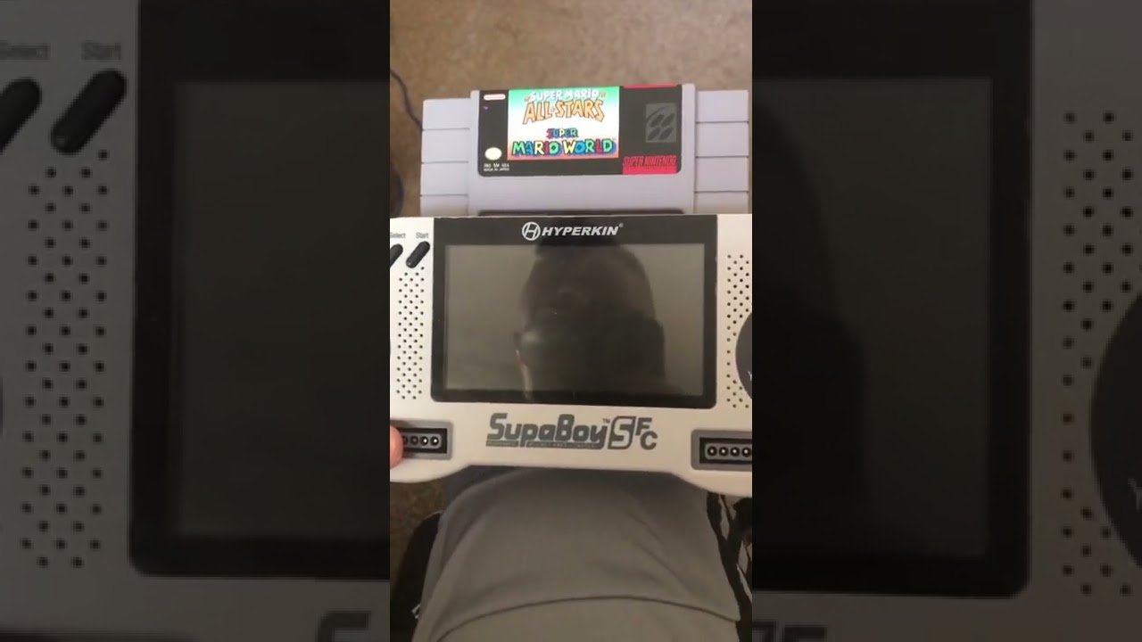 I have a portable SNES not clickbait!