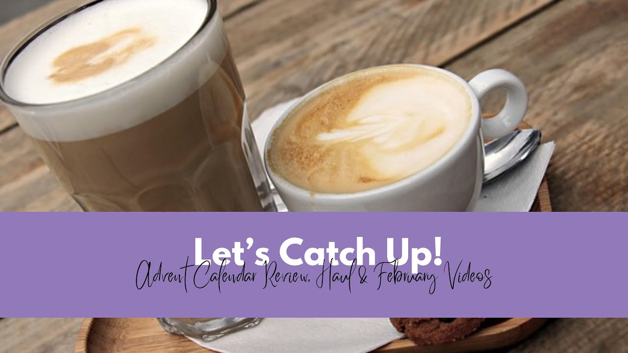 Let's Catch Up! - Craft Advent Calendar Review, Haul and Upcoming February Videos | MJL Papercrafts