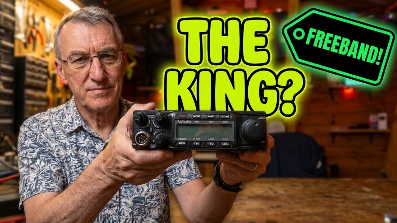 Radioddity QT80.  Must be the best FREEBAND CB radio in the world. Part 1