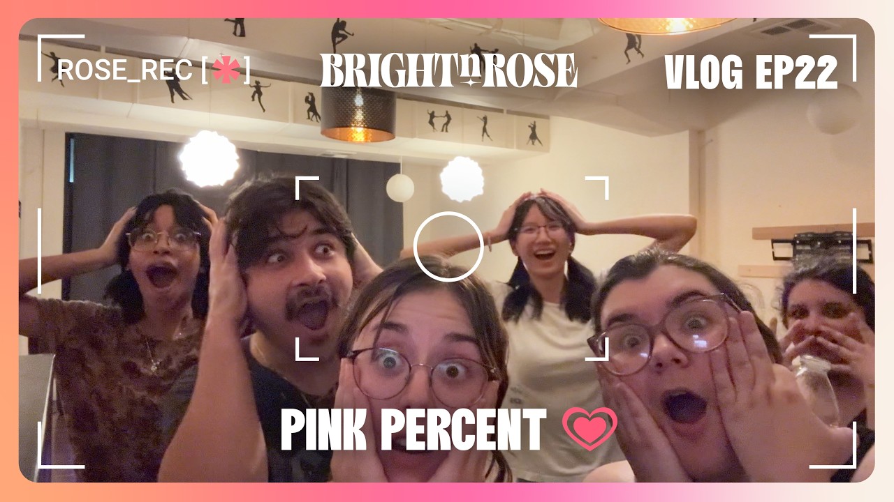BrightNRose VLOG ☀️🌹 ROSE_REC 🔴 S1 | EPISODE 22 - Pink Percent 💗 #ROSE_REC22 #ROSE_REC