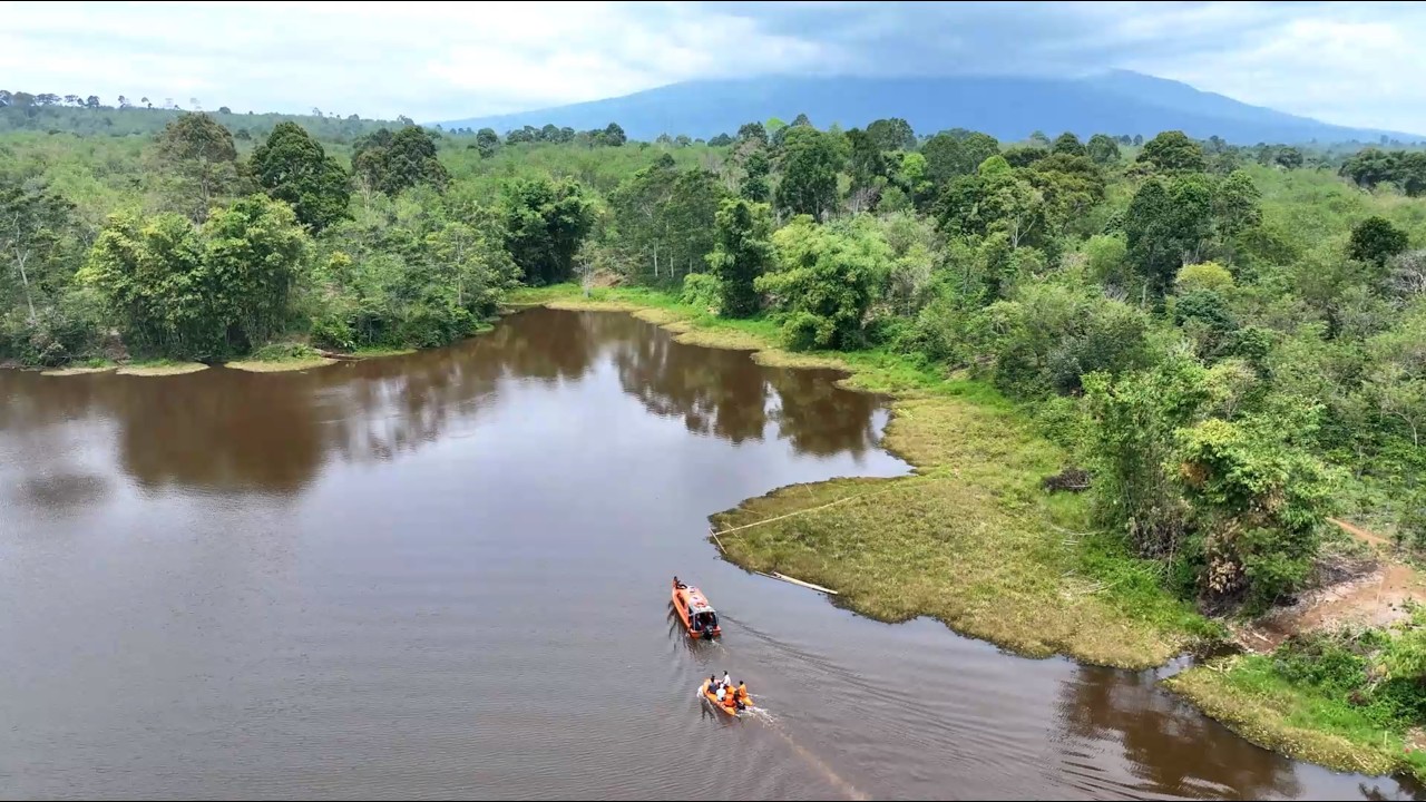 Bupati Lahat Meninjau Danau Tebat Besak Kota Raya Lembak Kec Pajar Bulan !