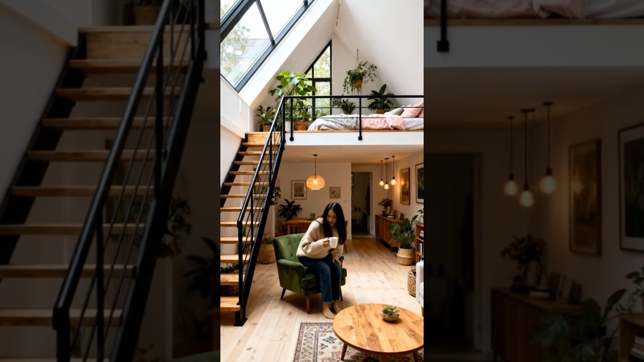 ☀️ Dream Loft Apartment Tour 🏡 | Bright & Cozy Modern Interior Inspiration!