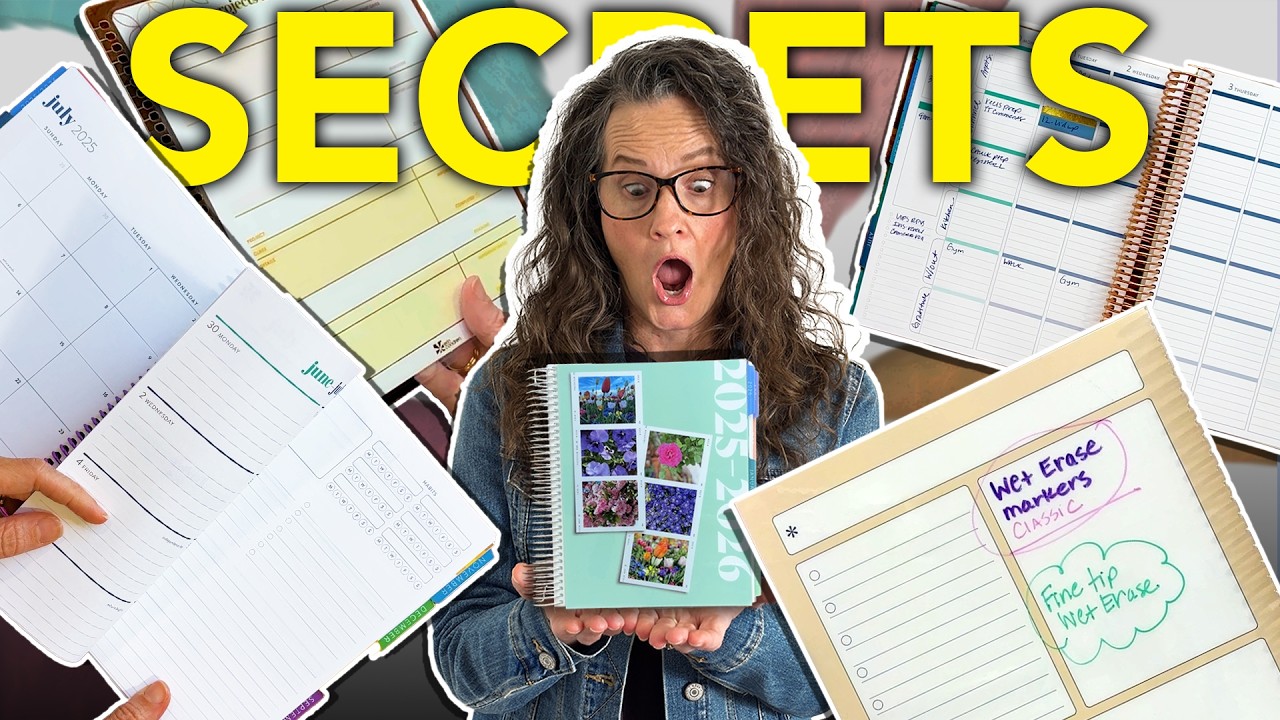 5 Things You Didn't Know about your Erin Condren Planner