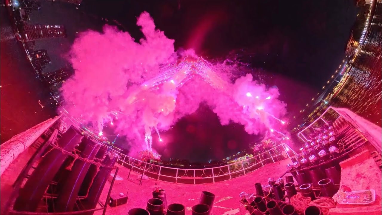 Fireworks Pyromusical : Mamushi - Megan Thee Stallion (feat. Yuki Chiba) | Bangkok. 