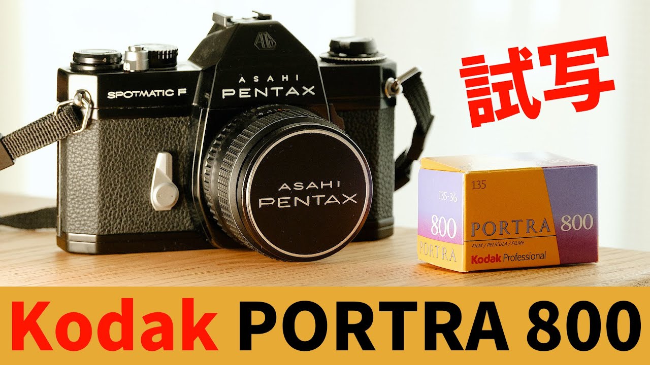 【フィルム写真】Kodak PORTRA 800で撮ってみました。PENTAX SPOTMATIC SPF TAKUMAR 50mm f1.8