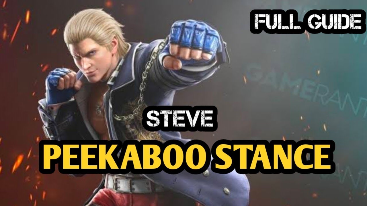 Steve Peekaboo stance Guide Tekken8 I Steve season2 tekken8#Tekken8#Peekaboo#Stance#guide#Steve