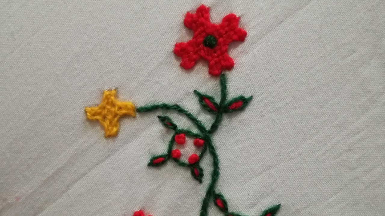 #kutchwork #Sindhistitch  #gujratistitch #Chainstitch #frenchknot❤️ for the Beginners ❤️