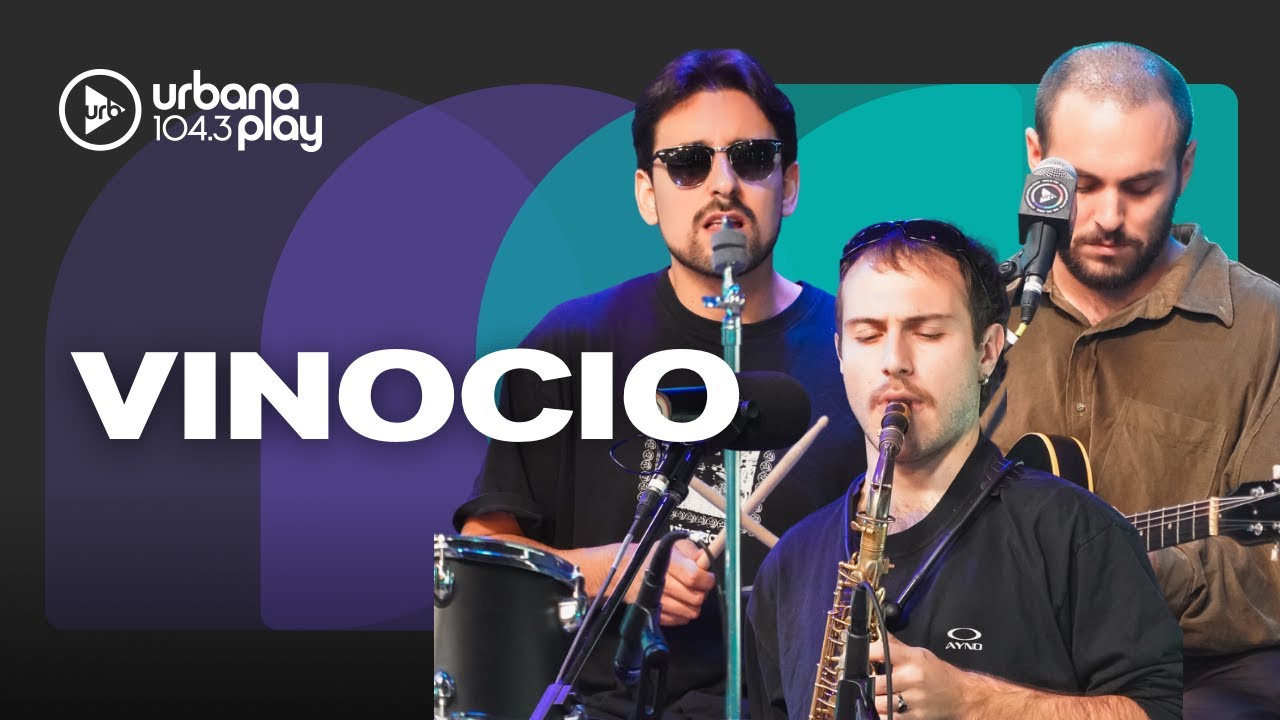 Vinocio en vivo en #MúsicaEsTodo