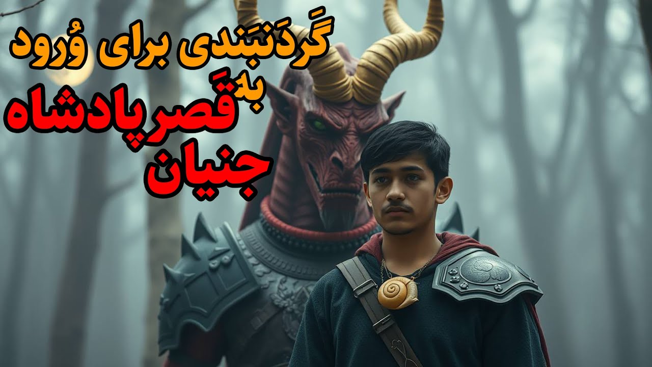 داستان ترسناک:گردن بندی برای ورود به قصر پادشاه جنیان(پسری ناخواسته یه گردن بند با سنگی درست  کرد..)