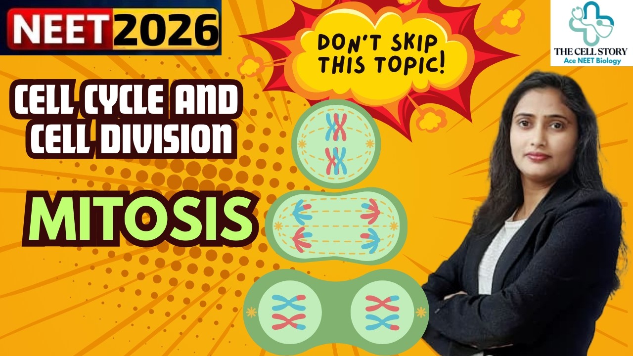 Mitosis NCERT Line by Line |#mitosis #cellcycle #neet2026 #yt #exam