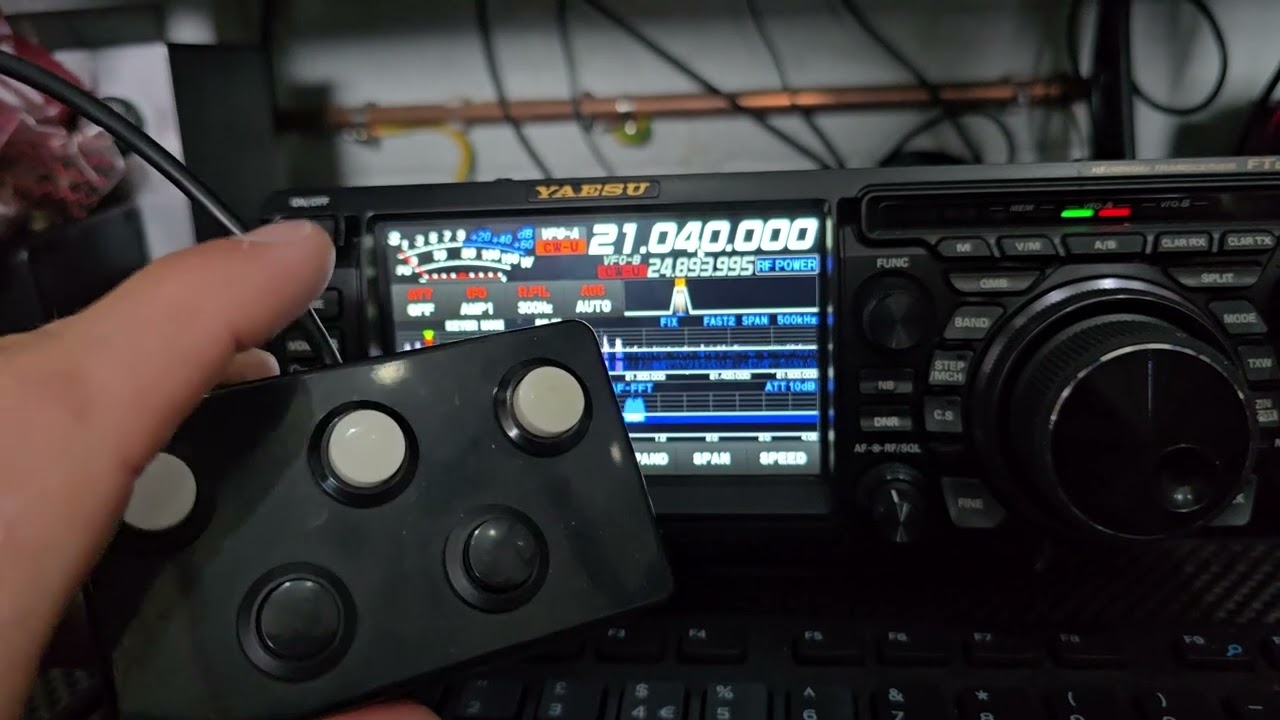 External Message Keyer for Yaesu 