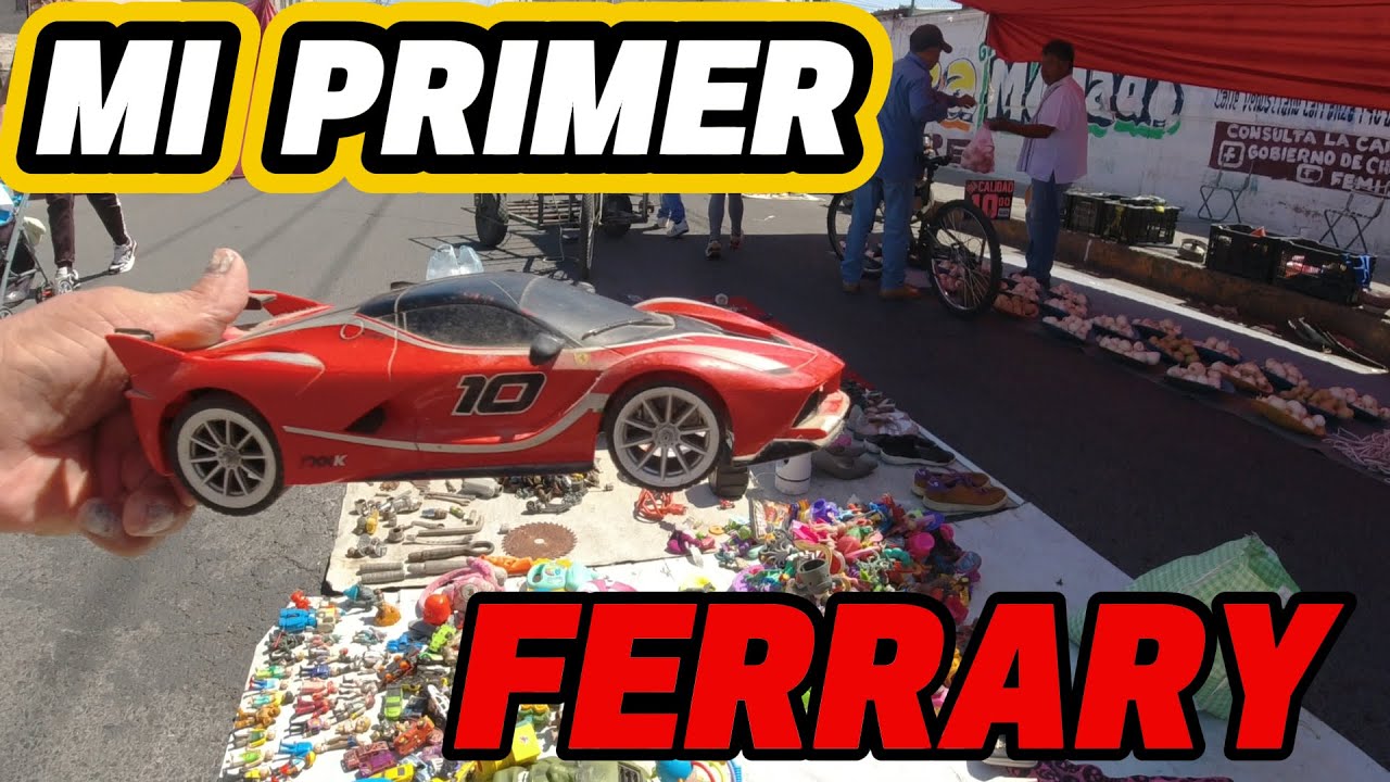 MI PRIMER FERRARI ANTIGUEDADES EN LAS CHACHARAS DE COLEXION