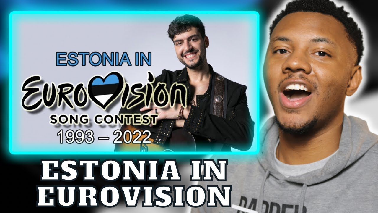 AMERICAN REACTS TO Estonia in Eurovision Song Contest (1993-2022)