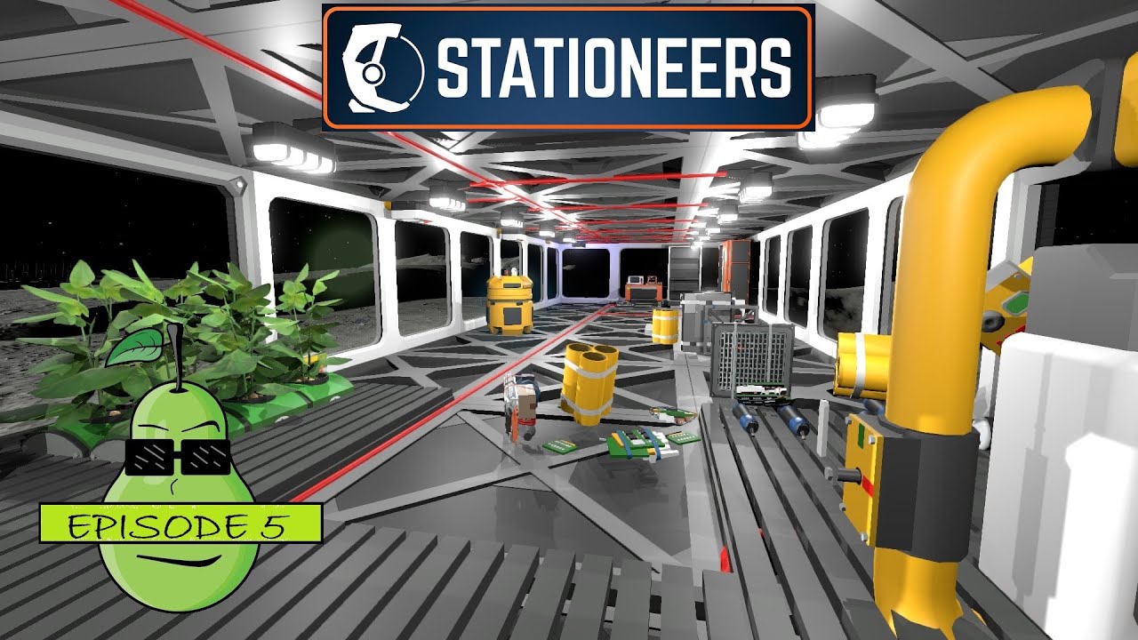 Stationeers Terrain Update Episode 5: IC10 Coding | Lots of Gold | Expanding our Base
