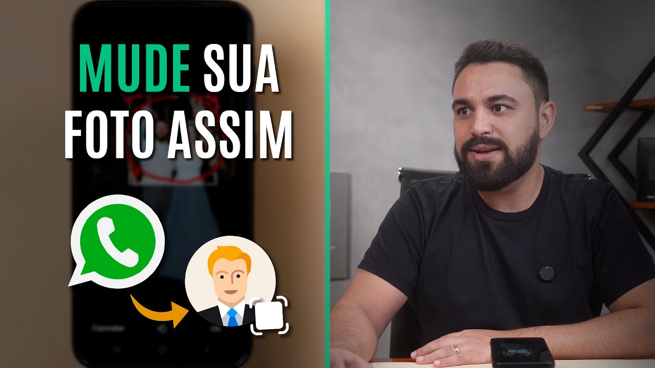 COMO AJUSTAR FOTO GRANDE PARA PERFIL DO WHATSAPP