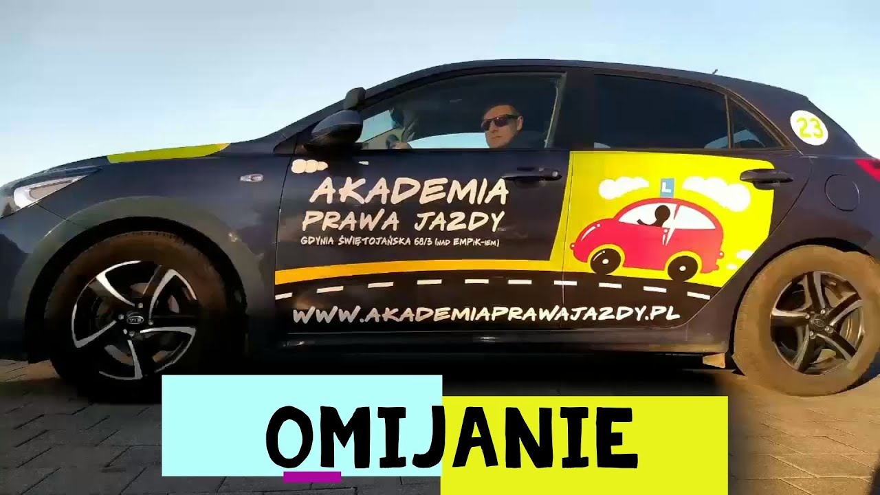 Omijanie - egzamin kat.B
