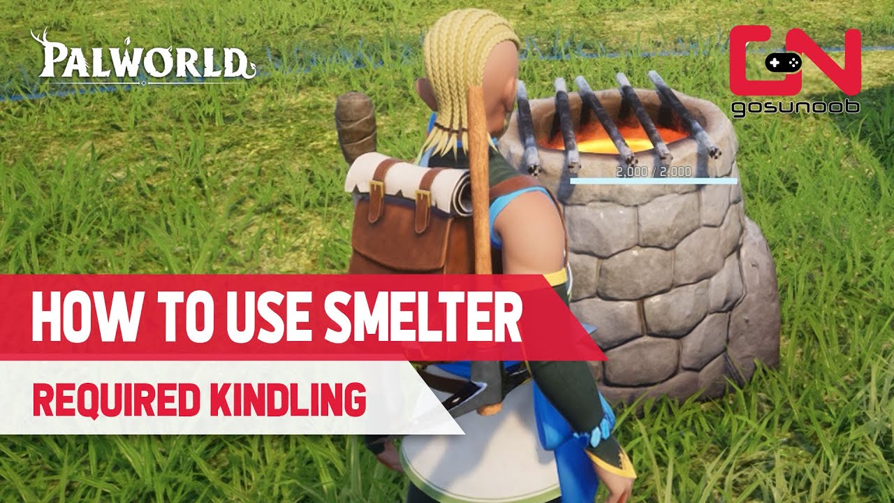 How to Use the Smelter in Palworld - Primitive Furnace Required Kindling Solved