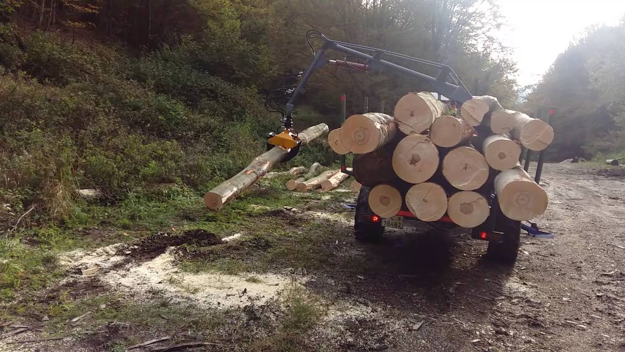 Zetor 7011 a vyvazacka UNHZ 500