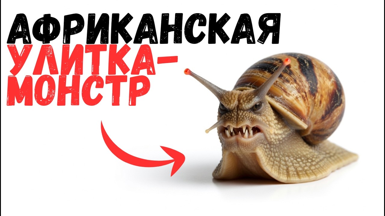 УЛИТКА-ГИГАНТ: БИОЛОГИЧЕСКОЕ ОРУЖИЕ ВЕКА