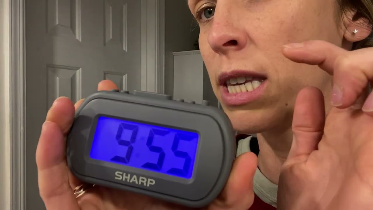 Sharp Digital Alarm Clock – Why this is the PERFECT travel clock for kids!