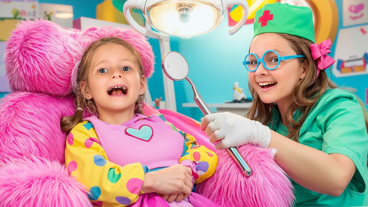 Dentist Teaches Maya How Important It Is to Take Care of Her Teeth