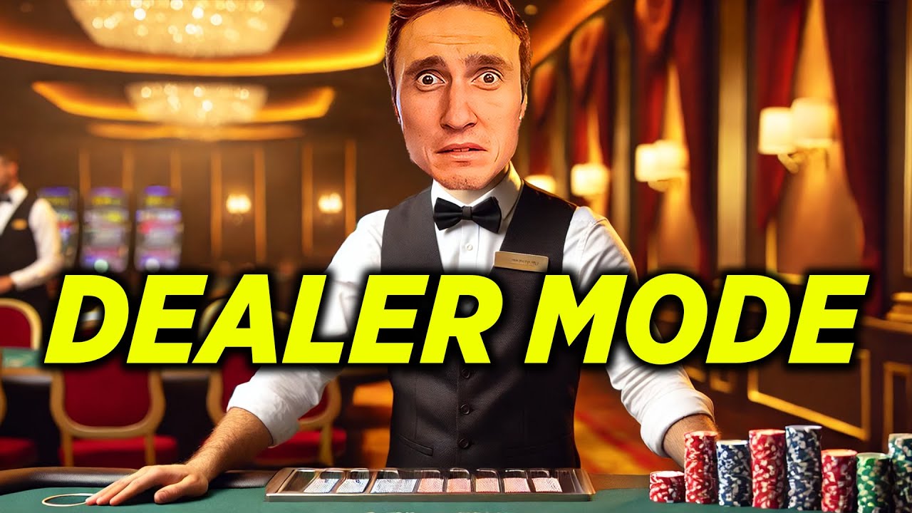 I Bet on a Blackjack Dealer WINNING! (Crazy Experience)