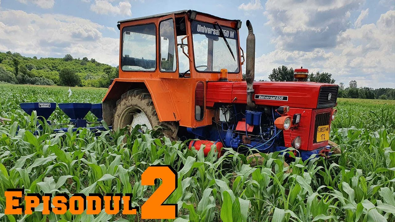Campanie prășit 2022-(Ep2)-Am condus tractorul lui Bogdan