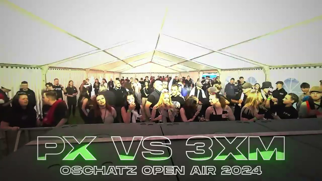 Oschatz Open Air 2024 Liveset // PX vs 3xM // JETZT ERST RICHTIG!