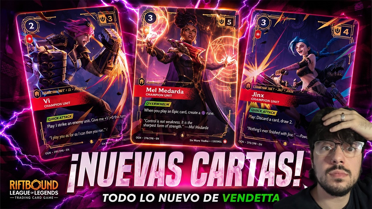 MASSIVE VENDETTA LEAKS! 🤯 New Champions and BROKEN Cards | Riftbound TCG