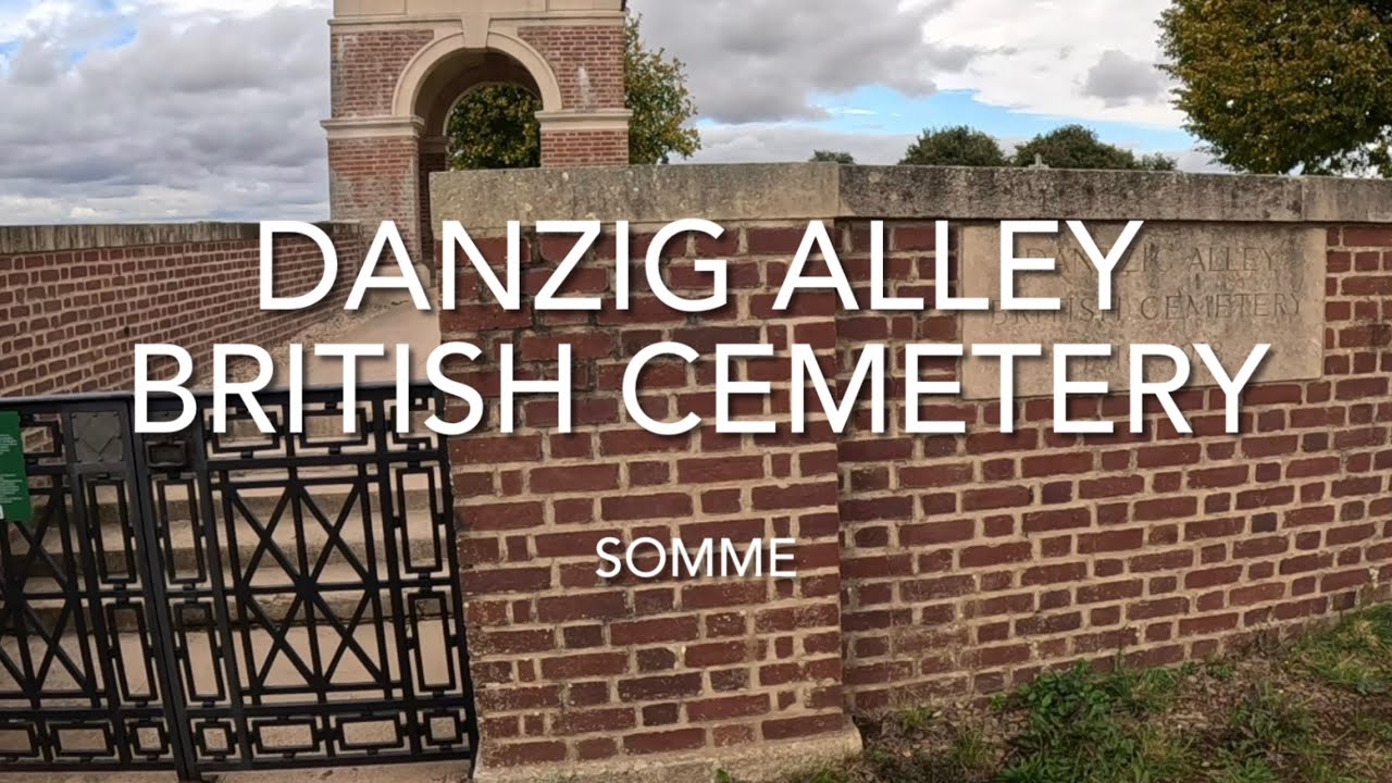 Dantzig Alley British Cemetery. Somme.