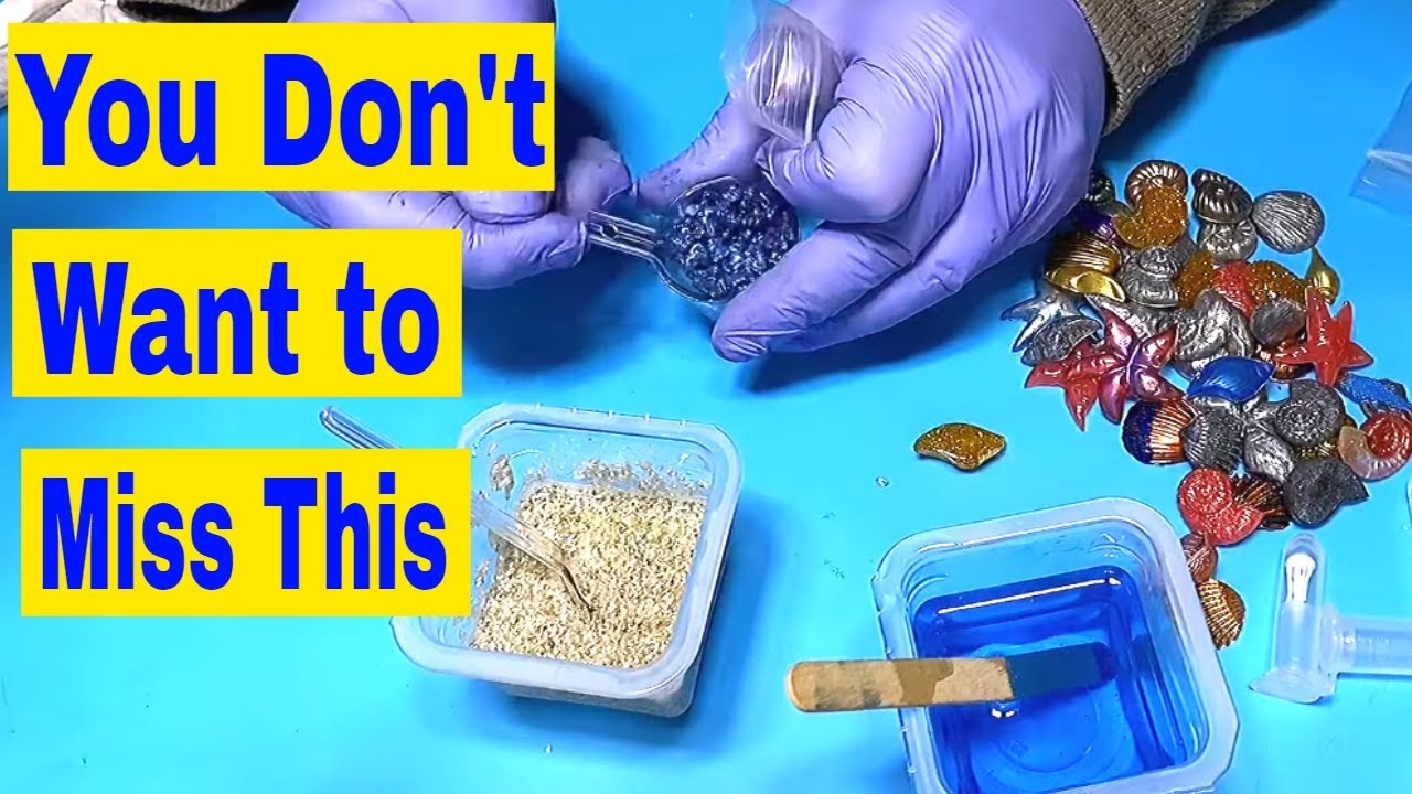 Can You Use a Zip Lock Bag as a Resin Mold for a sea scape Key Ring?