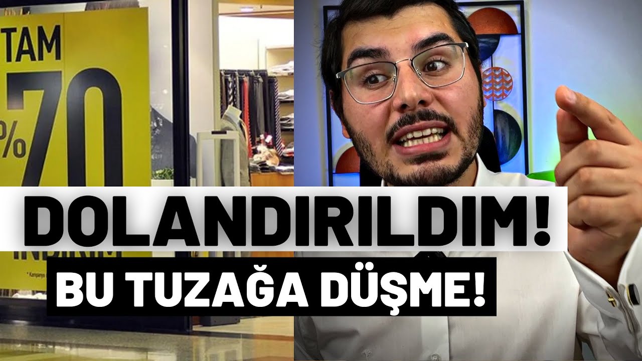 Dolandırıldım! Alışveriş Yaparken Bu Tuzağa Düşmeyin!