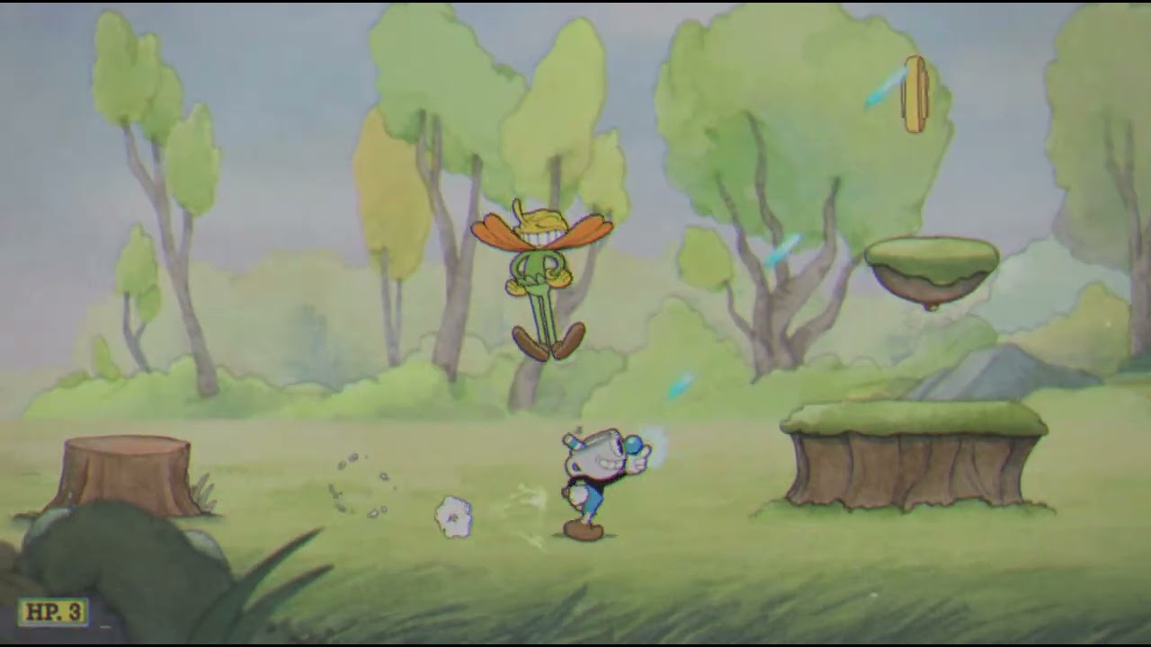 Jugando cuphead hasta pasarme el juego parte 1