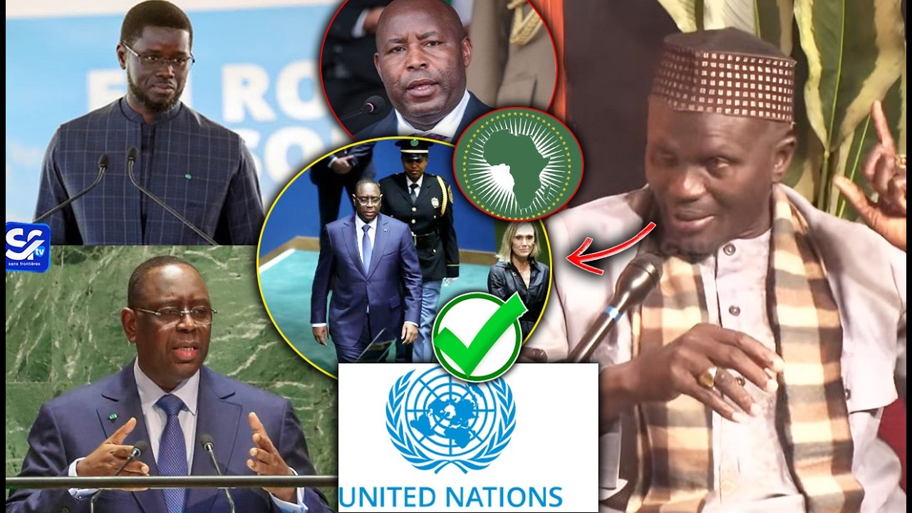 C'est officiel, MACKY à l'ONU : Candidature portée par_Diomaye, SONKO, Les secrets de la réunion UA 