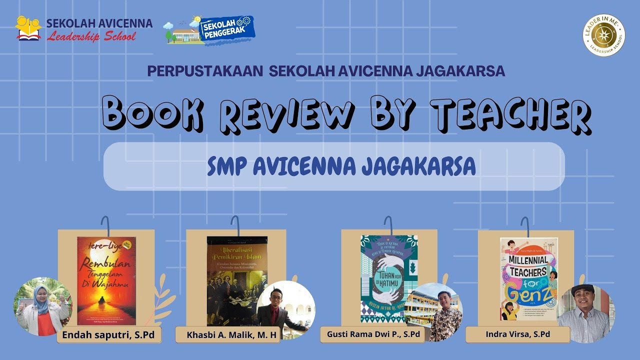 BOOK REVIEW BY TEACHER I 2022/2023 |SMP AVICENNA LEADERSHIP SCHOOL | PERPUSTAKAAN AVICENNA JAGAKARSA