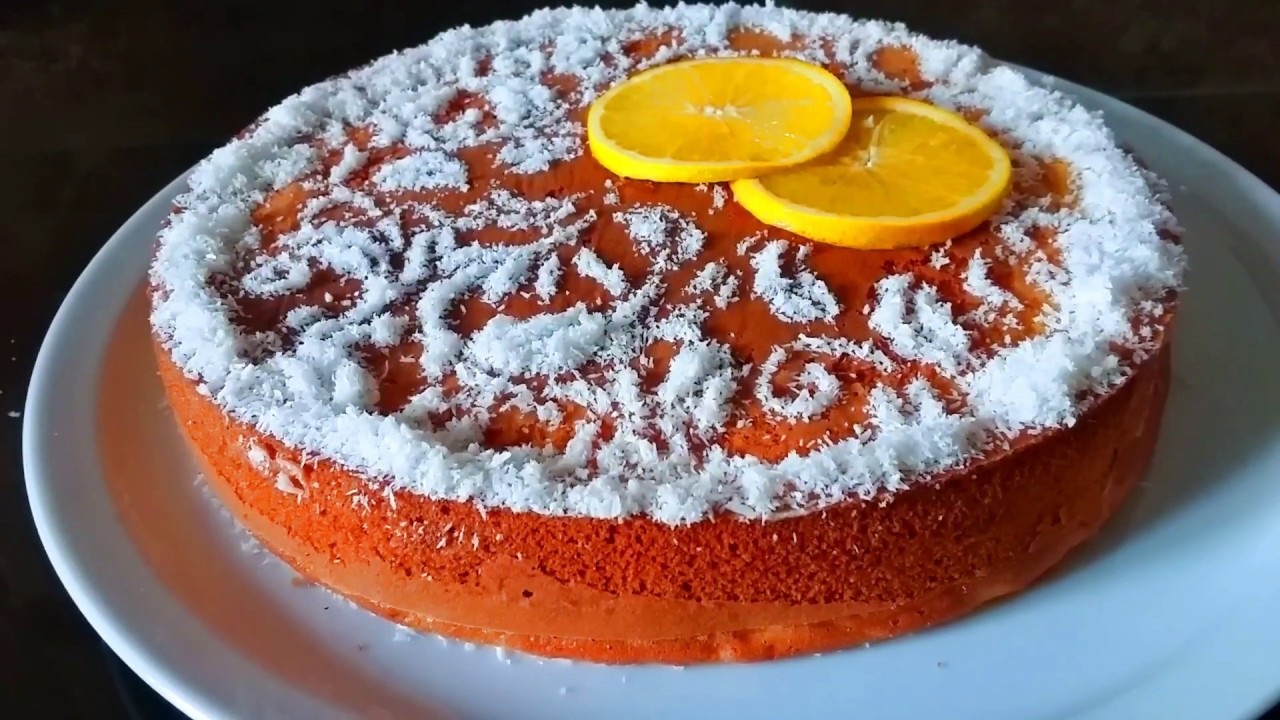 كيك رائع بالجزر و عصير البرتقال