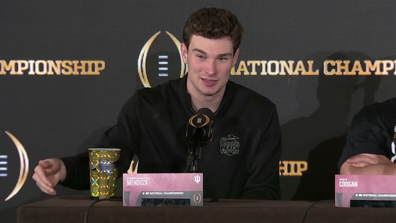Indiana Football National Championship Morning After Press Conference