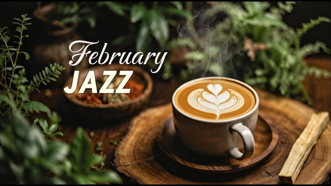 February Jazz ☕ Уютная босса-нова и мягкий джаз для отдыха и спокойных кофейных моментов