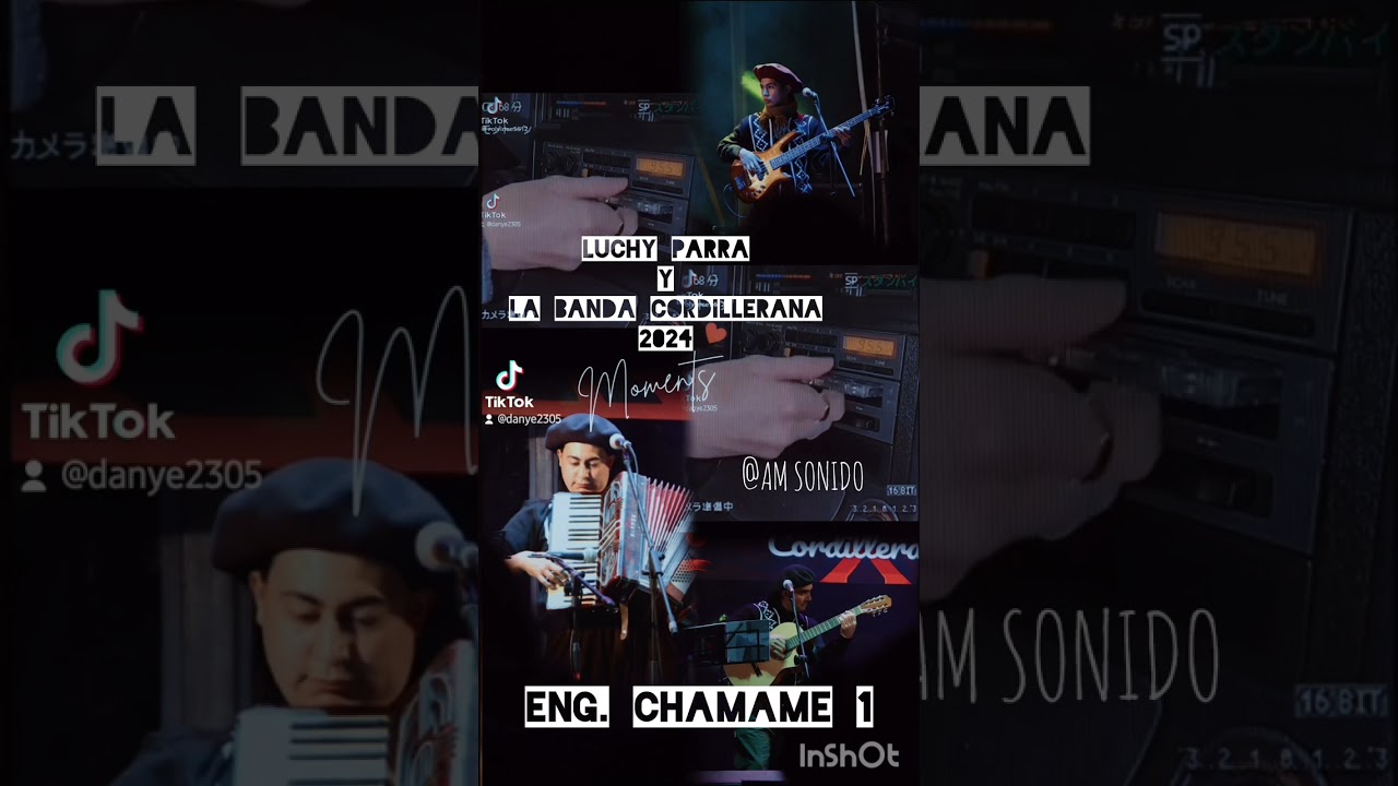 Luchy Parra y La Banda Cordillerana 2024   Eng Chamame ... AM Sonido