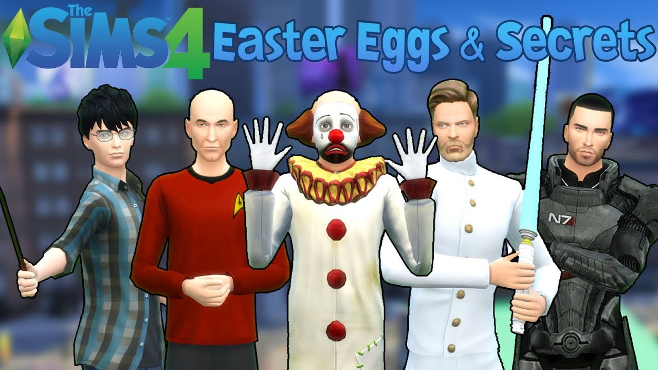 The Sims 4: 50 пасхальных яиц и секретов!