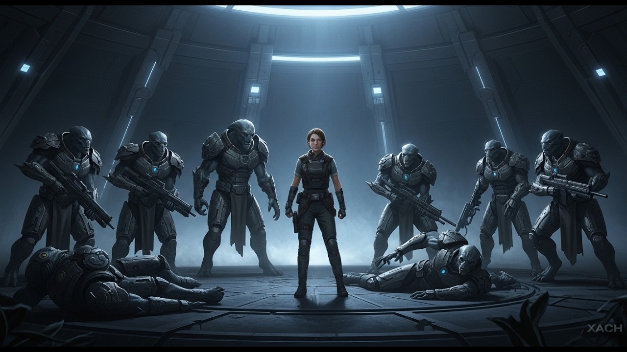 The Galaxy’s Elite Hunters Arrived — Earth Sent Her, and She Hunted Them || HFY ShockVerse