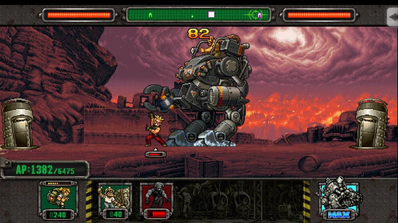 [HD]Metal slug defense. DUEL!  RUGAL  VS  REBEL GROUND BOSS !!! (1.40.0 ver)