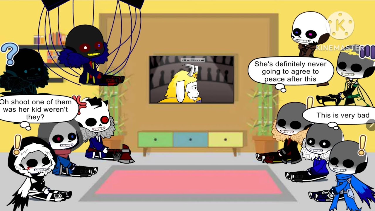 Undertale AUs react to Glitchtale Season 2 episode 1