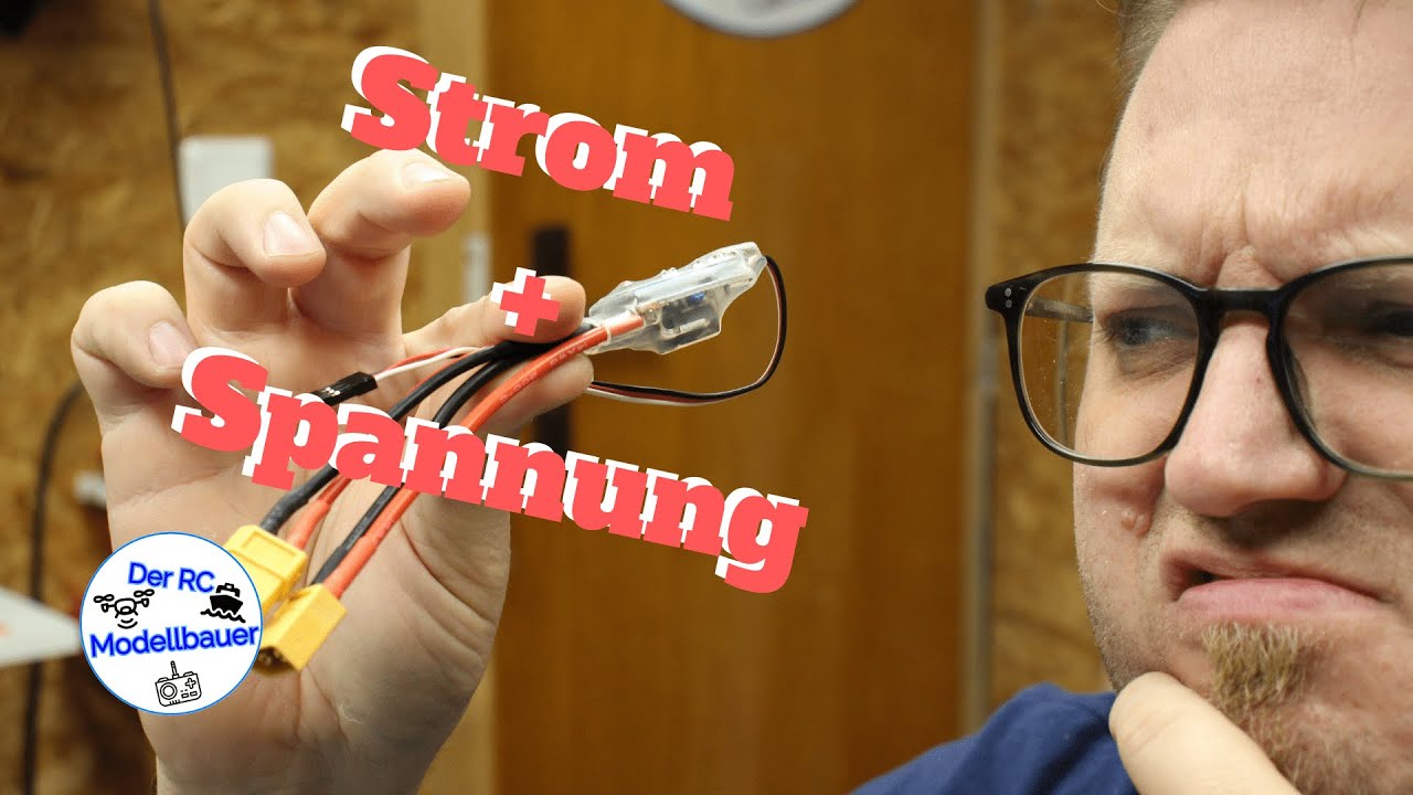 Strom2Hott Strom und Spannungssensor für Graupner 😎