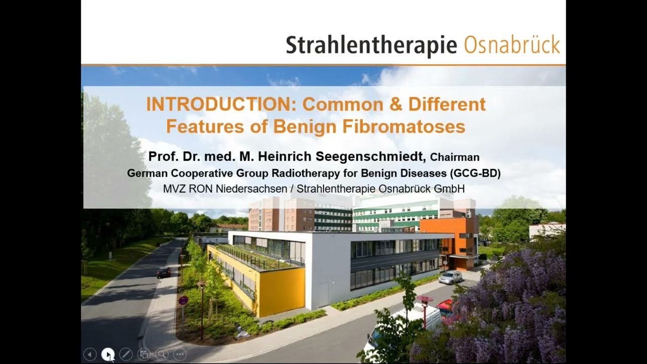 Common and Different Features of Benign Fibromatoses, Dr. Heinrich Seegenschmiedt