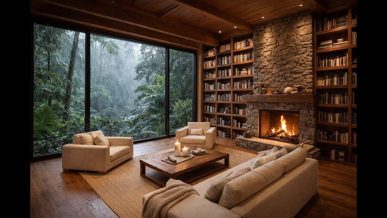 Pioggia Forte per Dormire Profondamente 🌧️ Rumore Bianco | Sonno, Relax, Studio | 3 Ore