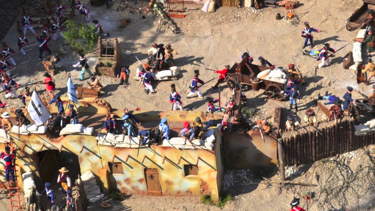 El Álamo (1836) - Diorama a escala Madelman